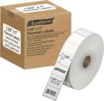 1.25 x 1 Direct Thermal Paper Label Stickers - 2340 Labels Per Roll - 6 Rolls - for Zebra LP2824, LP2844, GC420, GK420, GX430, ZD220, ZD410, ZD420, ZD500, ZD620, ZP-500, GT800 Printers