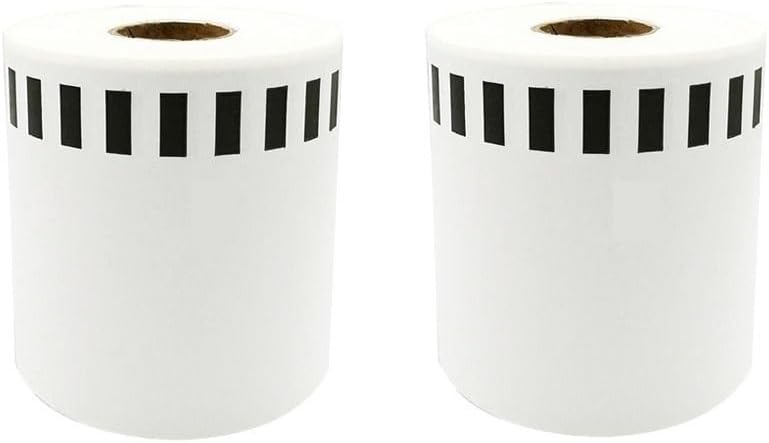 2 Roll DK-22205 Continuous Paper Label Sticker for Brother QL Label Printer, Continuous Length Paper Labels 62mmx30.48m 2 Roll DK-22205 Continuous Paper Label Sticker for Brother QL Label Printer, Continuous Length Paper Labels 62mmx30.48m