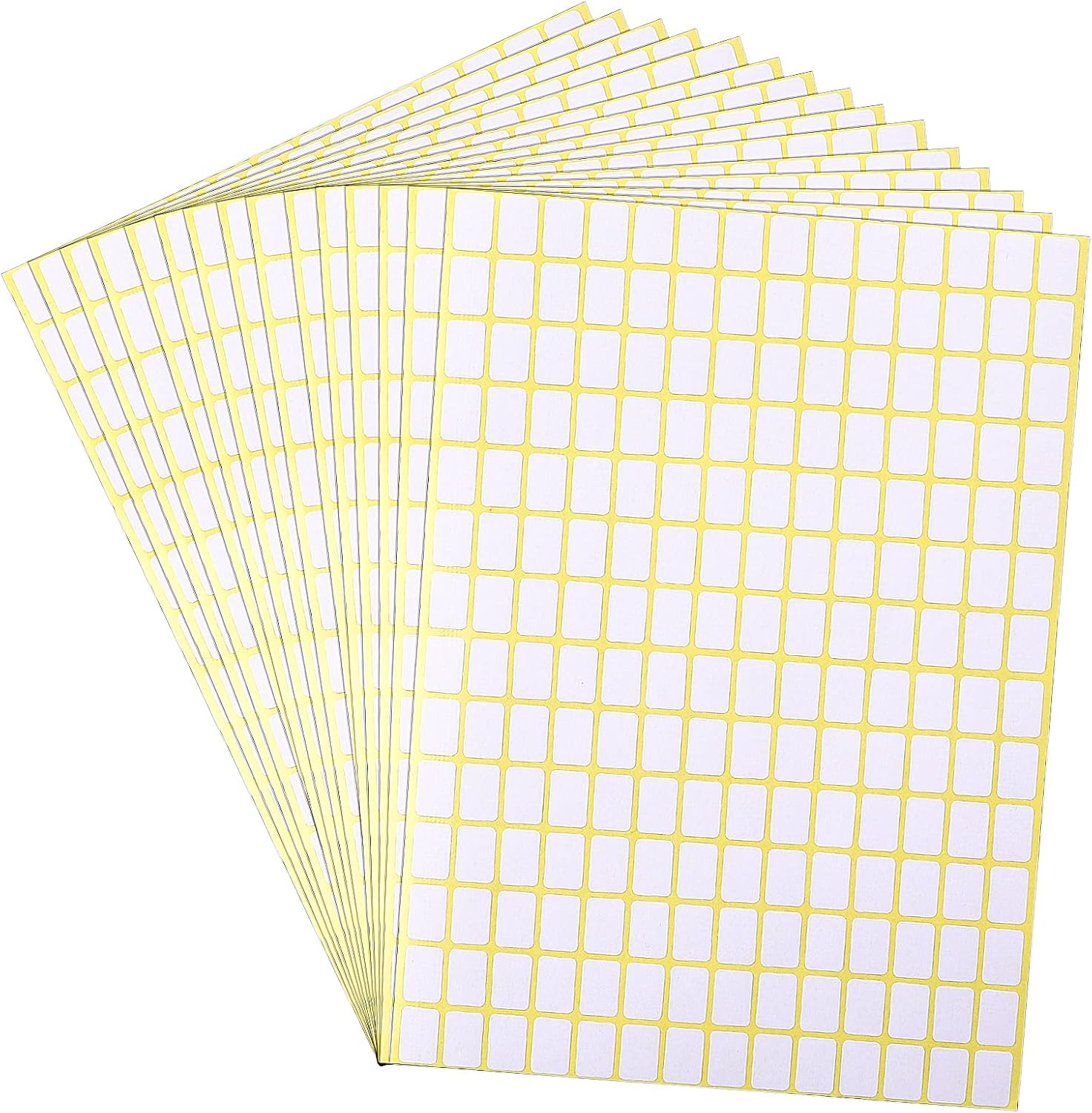 2940 Pcs Small White Label Stickers 13 X 9 mm Blank Matte Rectangular Labels Removable Sticky Labels Price Stickers for Jars Boxes File Folders Envelopes School Office Kitchen 2940 Pcs Small White Label Stickers 13 X 9 mm Blank Matte Rectangular Labels Removable Sticky Labels Price Stickers for Jars Boxes File Folders Envelopes School Office Kitchen
