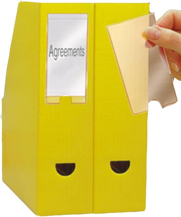 3L 10310 25 x 75 mm Value Self Adhesive Label Holders (Pack of 12) 3L 10310 25 x 75 mm Value Self Adhesive Label Holders (Pack of 12)