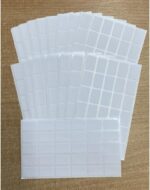 500 x Small Sticky Labels Price Stickers Self Adhesive Retail 19mm x 12mm Blank
