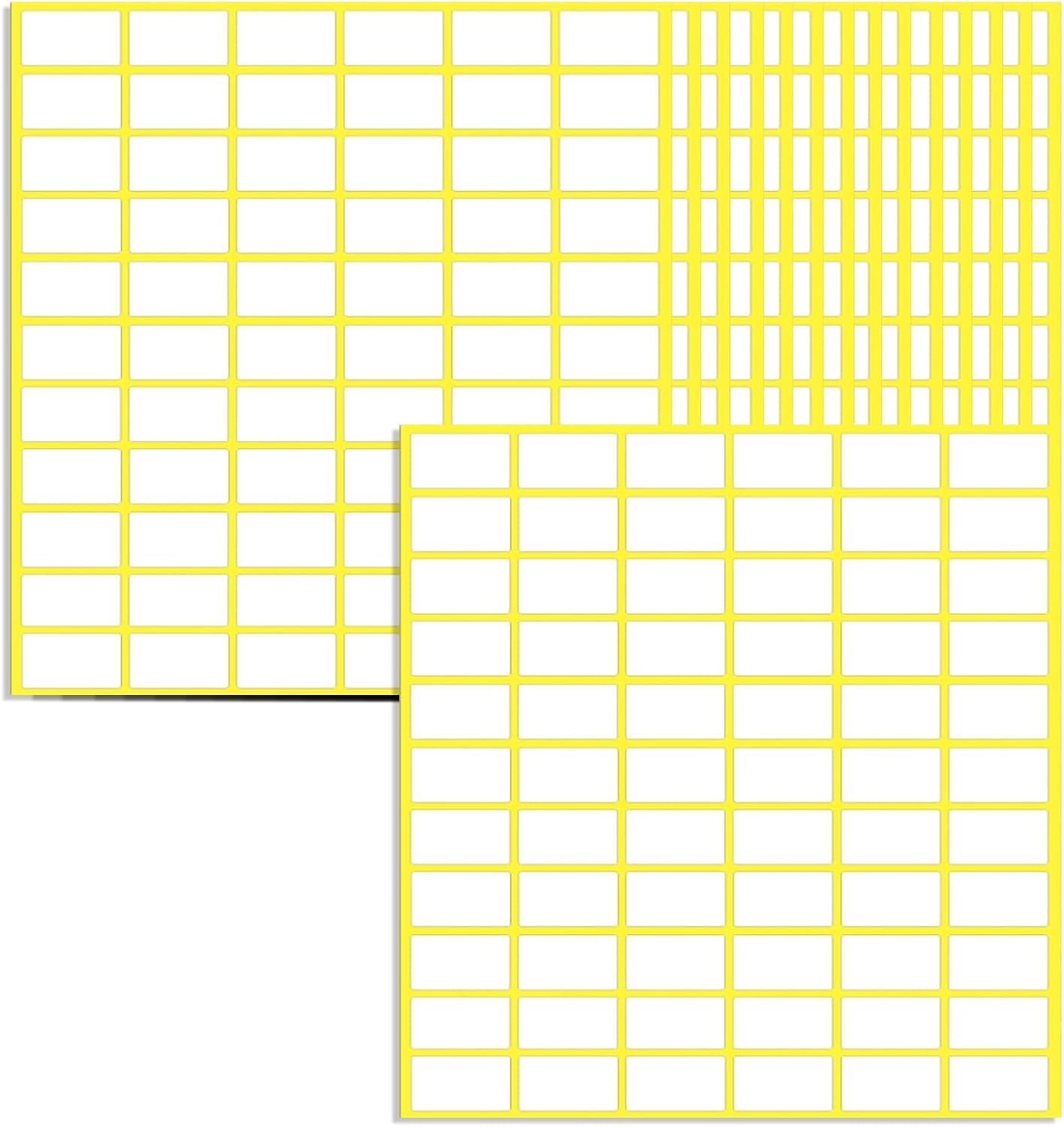 990 Pcs Matte White Label Stickers, 15 Sheets 13×30 mm Small Sticky Labels to Write On Price Tags Stickers Name Labels Address Labels for Jars Boxes File Folders Envelopes School Office Kitchen 990 Pcs Matte White Label Stickers, 15 Sheets 13×30 mm Small Sticky Labels to Write On Price Tags Stickers Name Labels Address Labels for Jars Boxes File Folders Envelopes School Office Kitchen