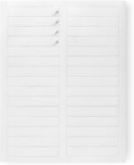 Amazon Basics File Folder Labels, 8.7cm x 1.7cm, 1500 Labels, White