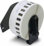 BETCKEY - 1 Roll DK-22214 Labels, 12mm x 30.48m, 1 Continuous Length Paper Labels Compatible with Brother QL Label Printers