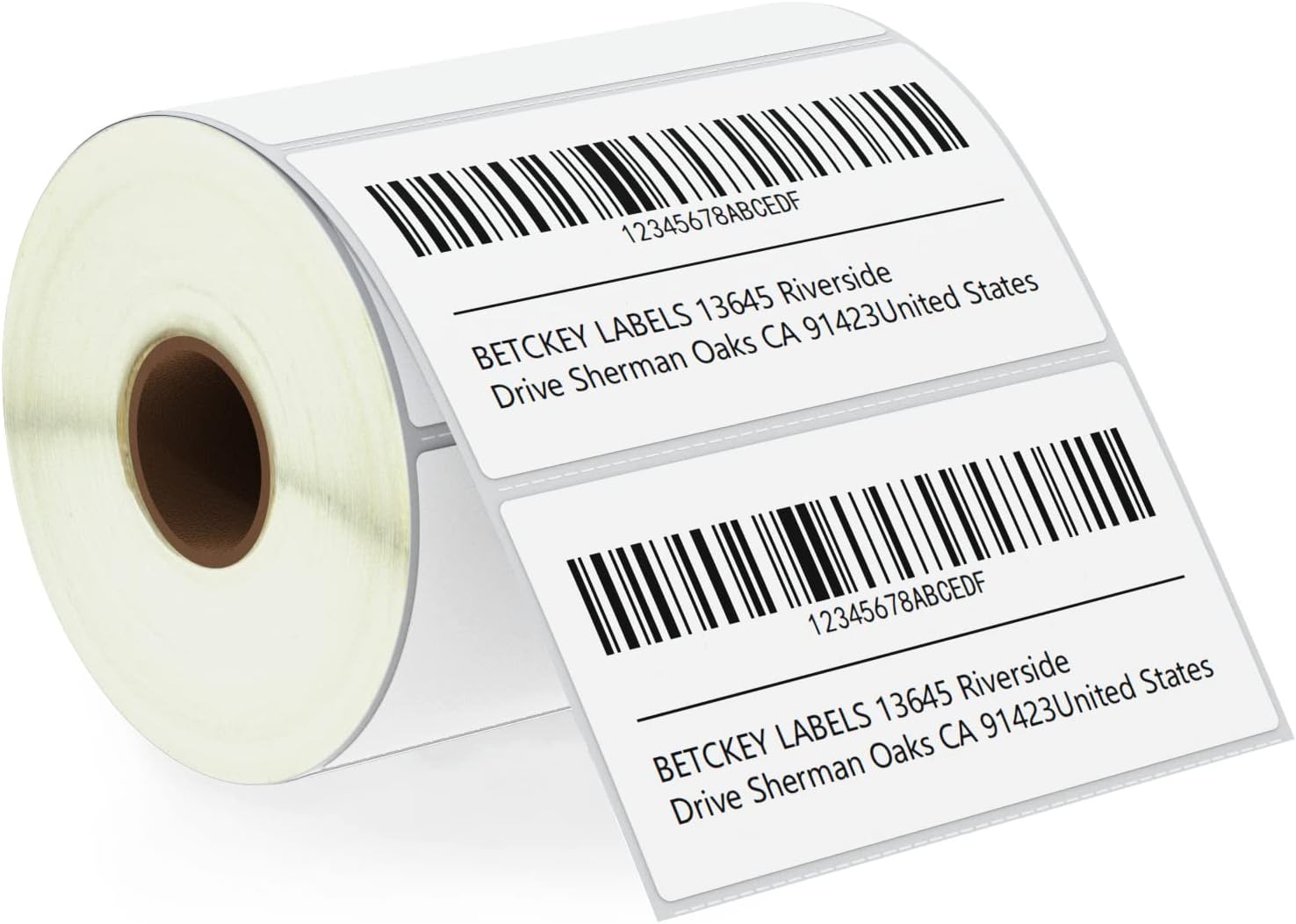 BETCKEY – 102mm x 51mm(4 in x 2 in) Barcode Thermal Labels, 750 Perforated Labels per Roll, Compatible with Zebra & More Printers BETCKEY – 102mm x 51mm(4 in x 2 in) Barcode Thermal Labels, 750 Perforated Labels per Roll, Compatible with Zebra & More Printers