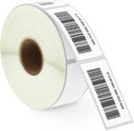 BETCKEY - 25mm x 51mm(1 in x 2 in) FBA Barcode & Address Thermal Labels, 750 Perforated Stickers per Roll Compatible with Zebra & More Printers [1 Roll/750 Labels]