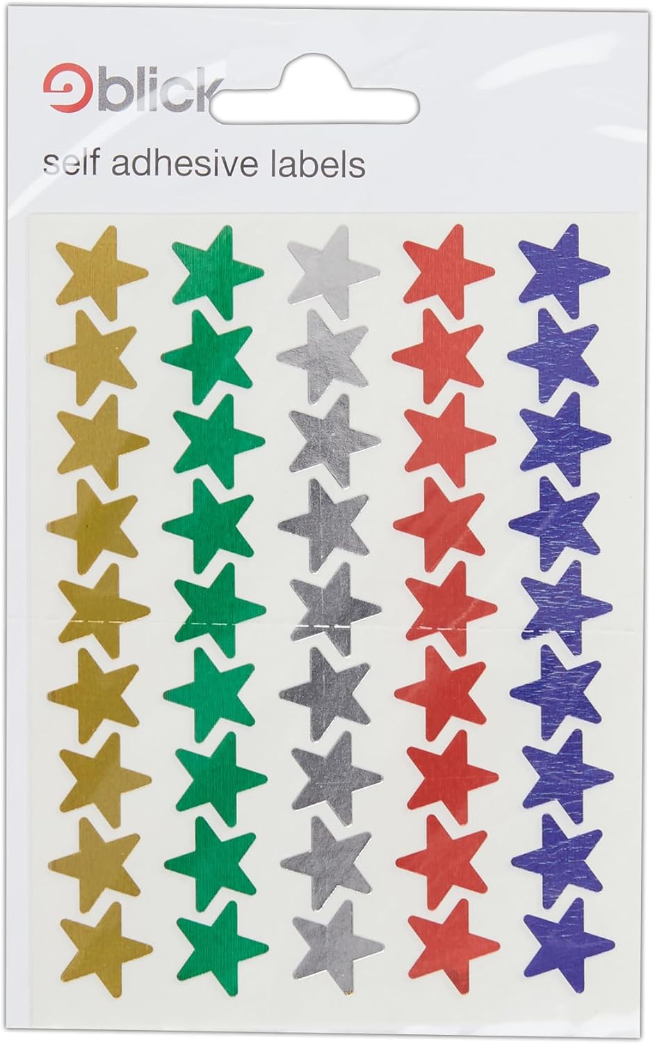 Blick Labels, Assorted Metallic Colours, Self Adhesive Stickers, Stars, 14mm, 90 Labels, for Home, Office, Family, School, Holiday Calendar Organising, Planner, Rewards Chart, Colour Coding Blick Labels, Assorted Metallic Colours, Self Adhesive Stickers, Stars, 14mm, 90 Labels, for Home, Office, Family, School, Holiday Calendar Organising, Planner, Rewards Chart, Colour Coding