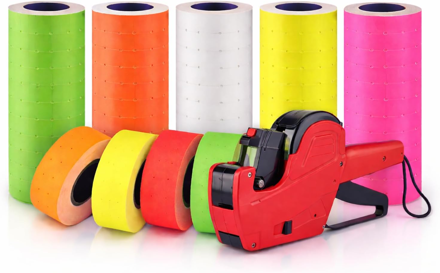Colourful Pricing Gun Labels 12 x 21 (10000, Dark Orange, 12 x 21) Colourful Pricing Gun Labels 12 x 21 (10000, Dark Orange, 12 x 21)
