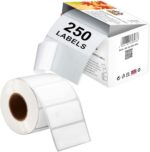 Double Dragon Address Labels | 250 Labels/Roll | 89mm x 36mm | Self-Adhesive White Stickers | BPA-Free | Handwriting, Laser & Inkjet Printer Compatible | For Shipping, Filing, Storage & Food Container