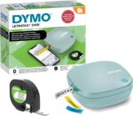 Dymo LetraTag 200B Bluetooth Label Maker | Compact Label Printer | Connects Through Bluetooth Wireless Technology to iOS and Android | Includes 1 White Paper Label Tape | Daydream Blue