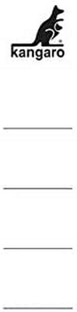 Folder Labels Kangaro Small Self-Adhesive Pack of 10