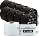 LT30256-8 Labels Compatible with DYMO (LW), 2-5/16 x 4 Inches, 8 Rolls, 2400 Labels (LT30256)
