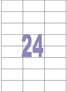 Labels Ilk Kangaro 70 x 37 mm Box 25 Sheets 24 Labels per Sheet