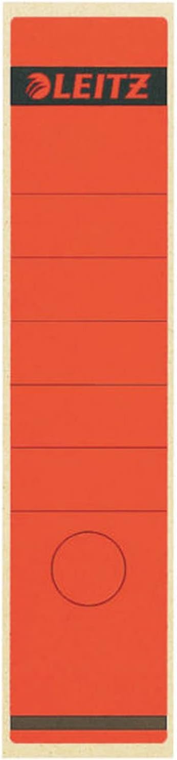 Leitz 16400025 self-adhesive label - self-adhesive labels (Red, Rectangle, Ring binder, Paper)