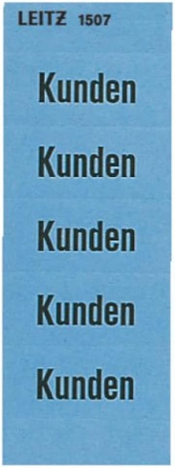 Leitz Contents Labels