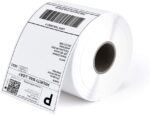 MUNBYN 4x6 Direct Thermal Roll Shipping Labels 500 Pics for Address Mailing Postage USPS UPS FedEx Amazon Ebay Shipping Labels, Commercial Grade