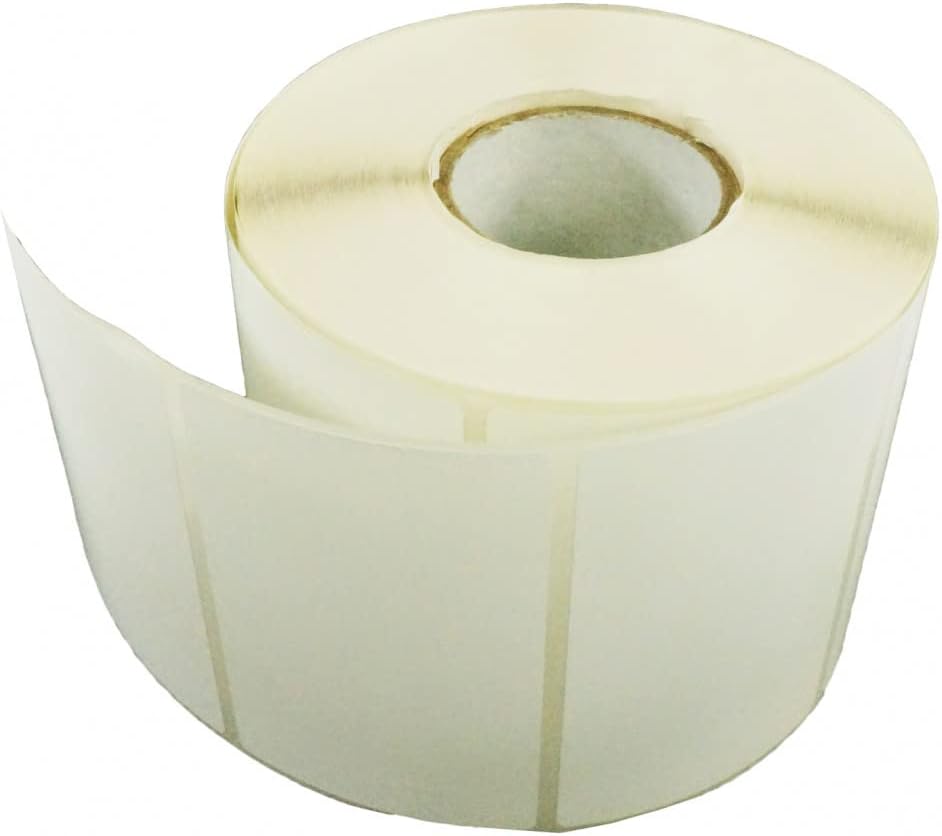 Netuno 1 roll of White Thermal Labels 80×50 mm 3.15×2 in 1000 Pieces self-Adhesive Paper Labels for Thermal Printing Labelling Packages barcodes Address Shipping Package Label Blank Perforated Label Netuno 1 roll of White Thermal Labels 80×50 mm 3.15×2 in 1000 Pieces self-Adhesive Paper Labels for Thermal Printing Labelling Packages barcodes Address Shipping Package Label Blank Perforated Label