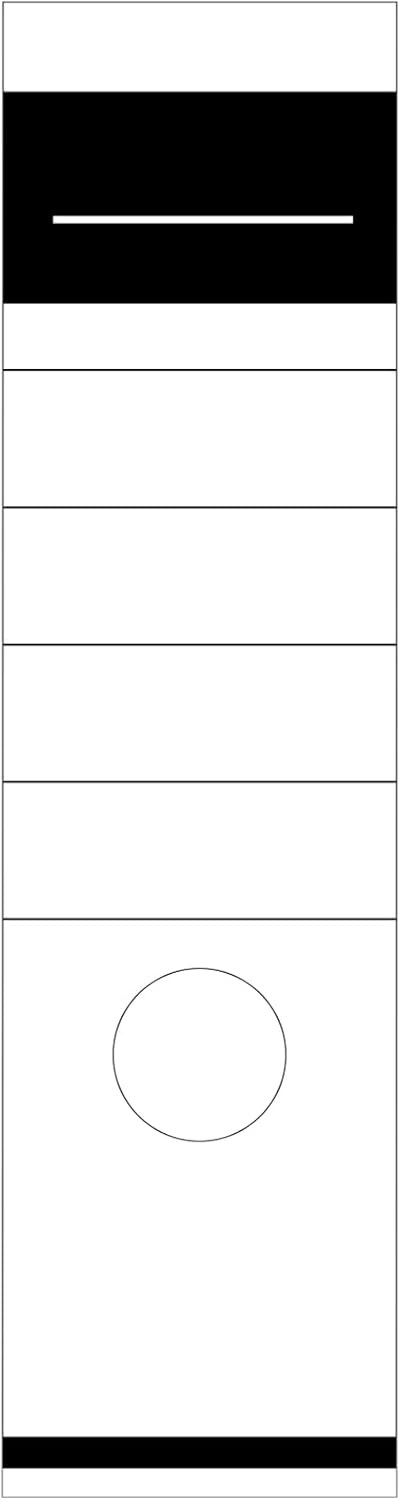 Pack of 50 Self-Adhesive Folder Spine Labels Self-Adhesive Long Folder Spine Stickers Long Self-Adhesive Folder Spines Suitable for Standard Folders 6.2 x 28.5 cm (50, 6.2 x 28.5 cm)