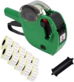 Panther™ PL-2612 Date Coding Gun Starter Pack with 15,000 White Permanent 'Expiry Date' Labels with Black Text