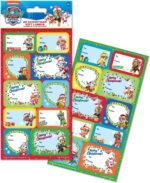 Paper Projects Paw Patrol Labels Stickers | 20 Adhesive Labels | Perfect for Decorating Presents