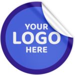Personalised Customised Sticker Labels - Full Colour Photo, Image, Logo or Text - 37mm Waterproof HJET Satin Plastic Label (Pack of 20)