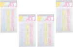 Punching Reinforcement Stickers - 72 Pieces High Strength Binder Labels, Permanent Adhesive Pages, Tear-proof Paper Repair Circles, Universal Fit for Scraping
