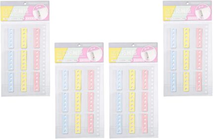 Punching Reinforcement Stickers - 72 Pieces High Strength Binder Labels, Permanent Adhesive Pages, Tear-proof Paper Repair Circles, Universal Fit for Scraping