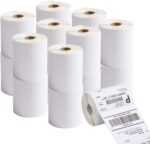 RBHK 20 Rolls 4x6 Direct Thermal Labels for Zebra Printer, 250 Blank Shipping Labels per Roll