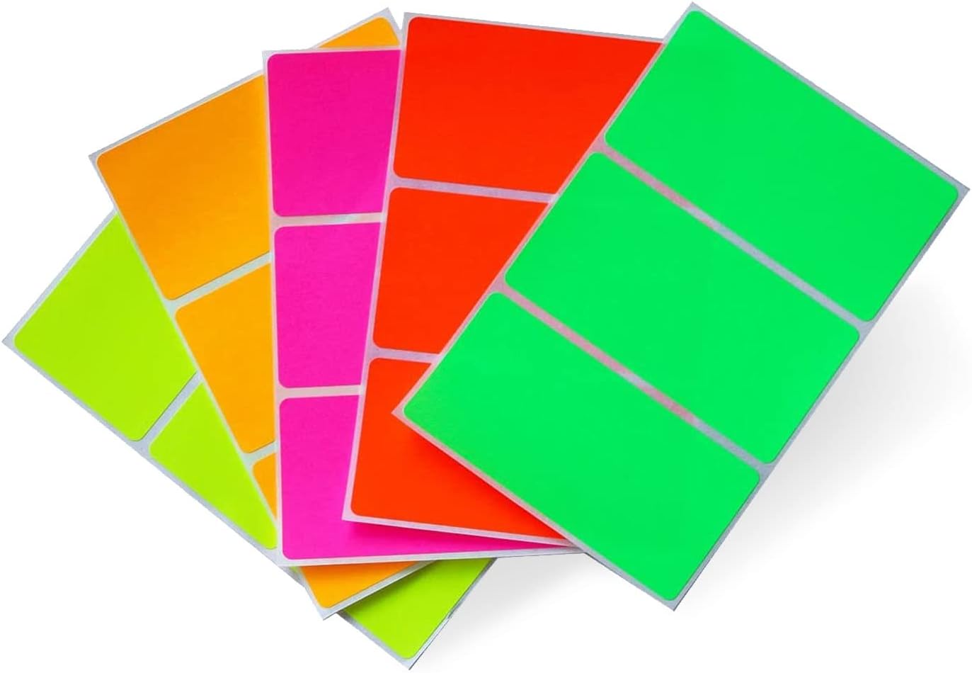 Royal Green Moving Stickers (102 mm x 51 mm) Color Coding Labels in 5 Assorted Neon Colors 10cm x 5cm – 30 Pack Royal Green Moving Stickers (102 mm x 51 mm) Color Coding Labels in 5 Assorted Neon Colors 10cm x 5cm – 30 Pack