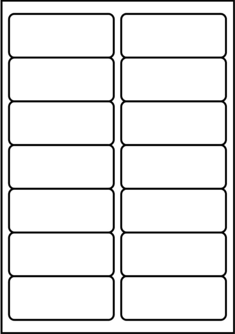 SmithPackaging A4 Self Adhesive Address Labels, 14 Labels Per Sheet, 20 Sheets, 99.1 x 38.1mm, 280 Labels SmithPackaging A4 Self Adhesive Address Labels, 14 Labels Per Sheet, 20 Sheets, 99.1 x 38.1mm, 280 Labels