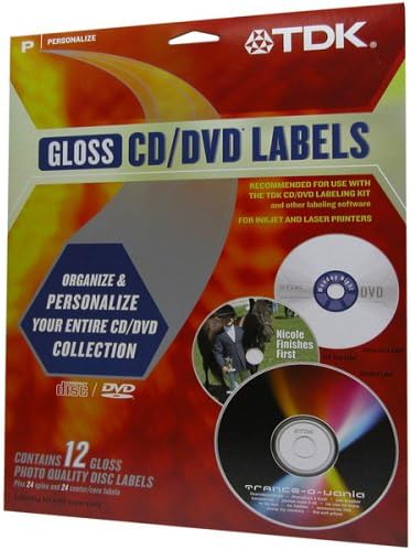 TDK CD Labels CDL-12WGA