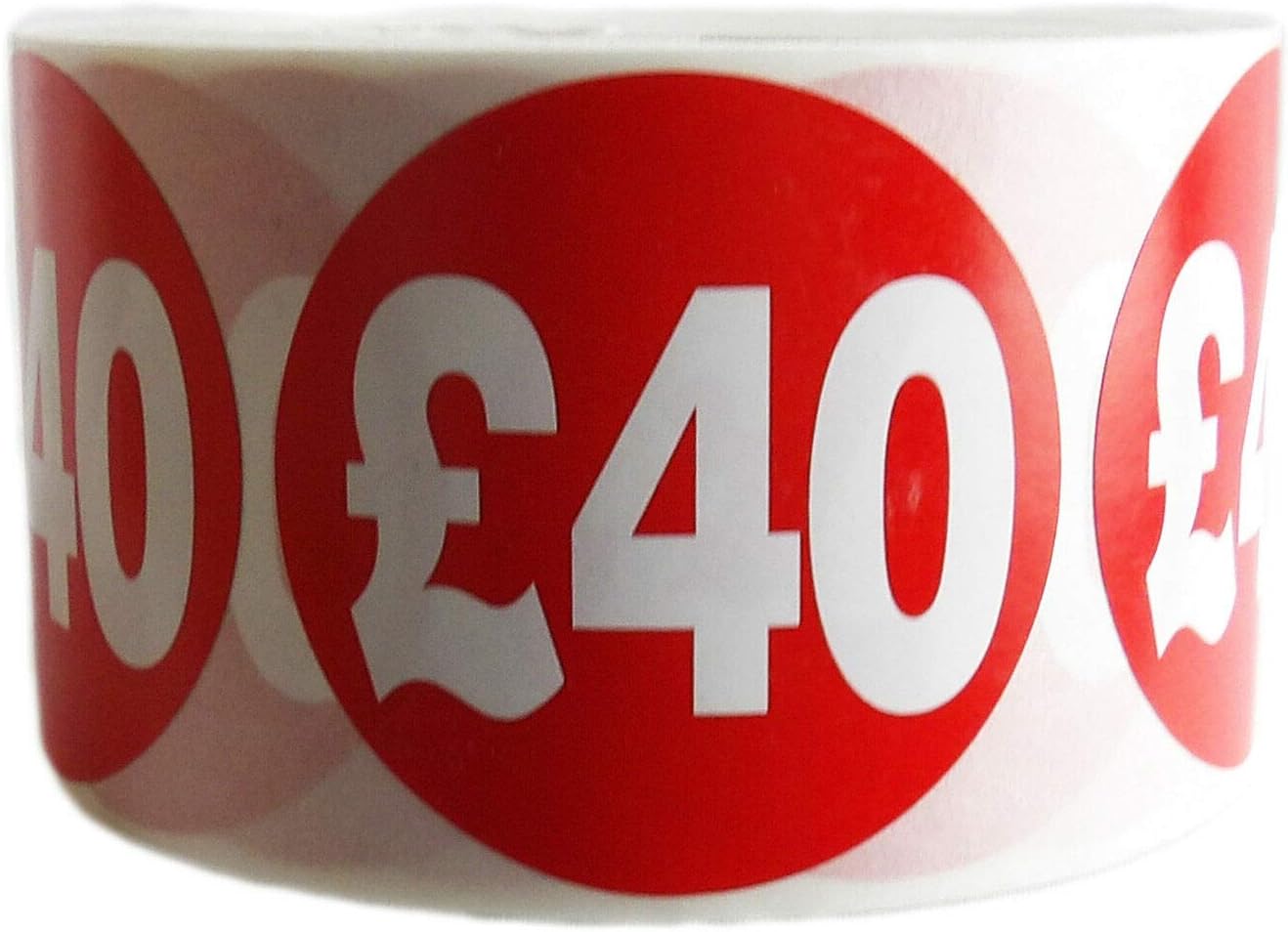 500 x RED Sign SELF Adhesive Stickers Sticky Labels Swing Labels for Retail Price Display Price of (50p, 99p, £1, £2, £3, £4 Upto £50) (RED Sticker, £40 ROLL OR 500 Sticker) 500 x RED Sign SELF Adhesive Stickers Sticky Labels Swing Labels for Retail Price Display Price of (50p, 99p, £1, £2, £3, £4 Upto £50) (RED Sticker, £40 ROLL OR 500 Sticker)