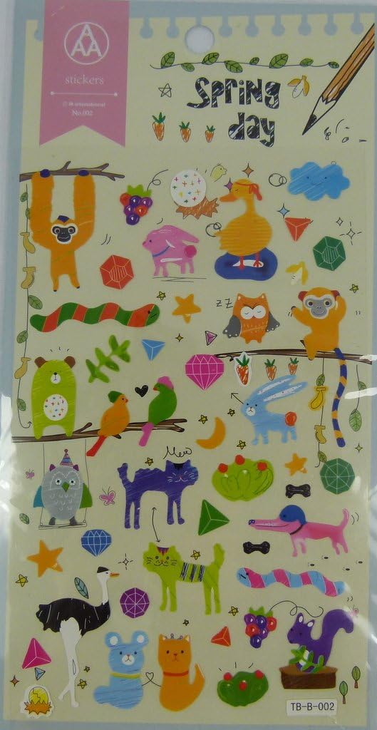 Deco Stickers – Zoo Animals Deco Stickers – Zoo Animals